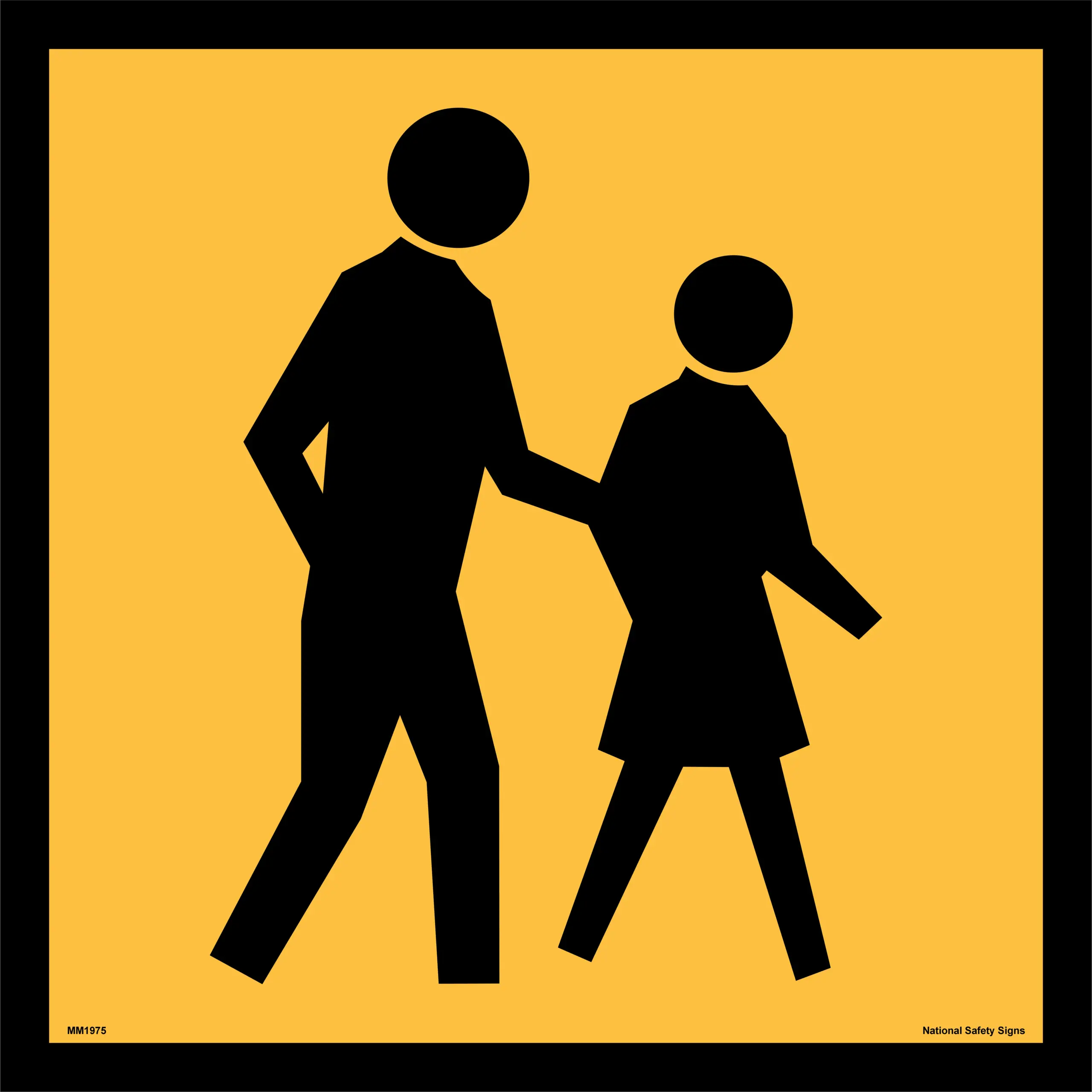Multi Message Pedestrians Sign MM9175