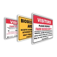 Biosecurity Signs - Quarantine AQIS Signs