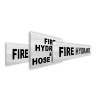 Brushed Aluminium Signs