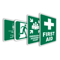 Emergency and First Aid Signs