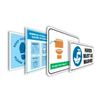 Health and Hygiene Signs