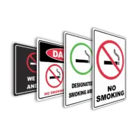 No Smoking Signs
