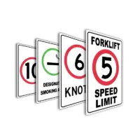 Restriction Signs All