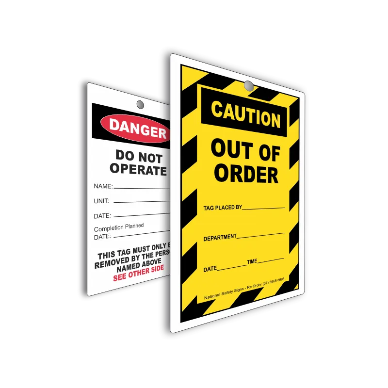 lock-out-tags Lockout Tagout Signs main product category image — AS1319 compliant, available from National Safety Signs Australia
