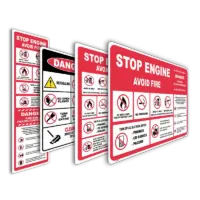 Service Station Signs