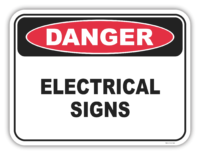 Electrical Danger Signs