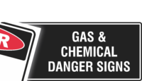 Danger Gas & Chemical Signs