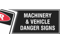 Danger Machinery and Vehicle Signs