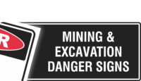 Danger Mining & Excavation Signs