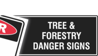 Danger Tree & Forestry Services Signs