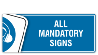 All Mandatory Signs