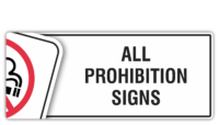 Prohibition All Signs