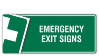 Emergency Exit Signs