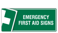 Emergency First Aid Signs