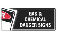 Danger Gas & Chemical Signs