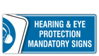 Mandatory Hearing and Eye Protection